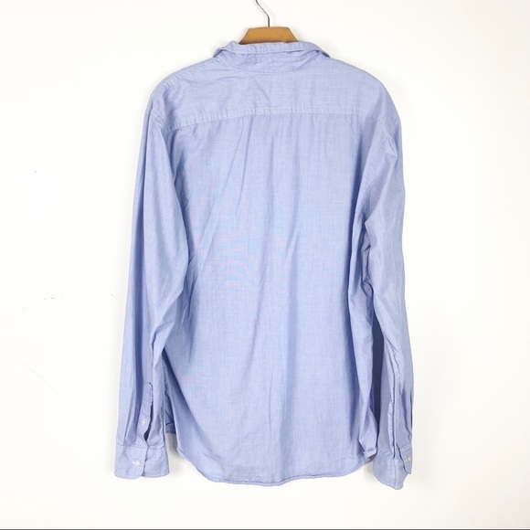 Polo Jeans Company Men's Blue Button Down Shirt - Picture 6 of 6